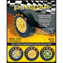 Load image into Gallery viewer, Juiced Wheel Flare® Rub-on Decals
