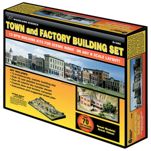 Town & Factory N Building Set