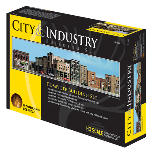 City & Industry HO Buildng Set