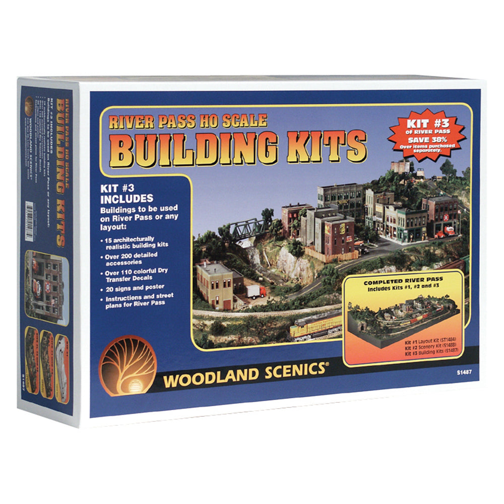 River Pass HO Building Kit