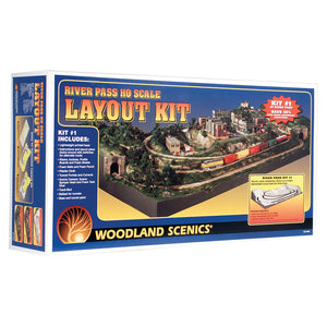 River Pass HO Layout Kit 