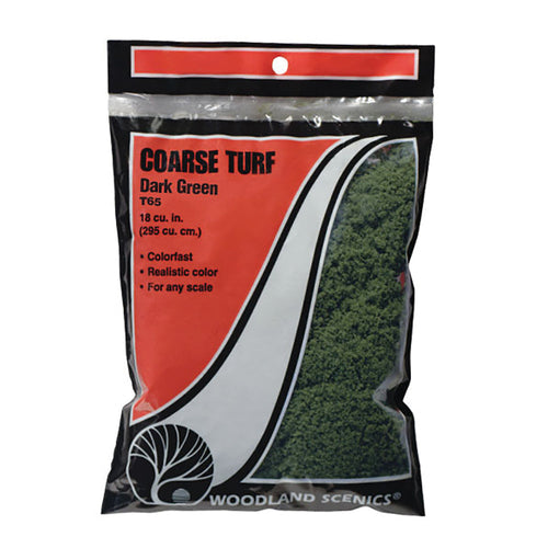 Dark Green Coarse Turf (Bag)