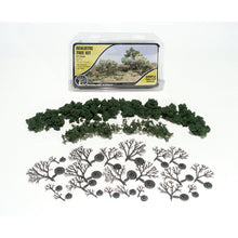 Load image into Gallery viewer, Ã‚Â¾&quot;-3&quot; Medium Green Deciduous Trees (21/Kit) - Bachmann -WTR1111
