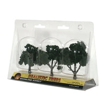 Load image into Gallery viewer, 3&quot;-4&quot; Ready Made Dark Green (3/Pk) - Bachmann -WTR1508
