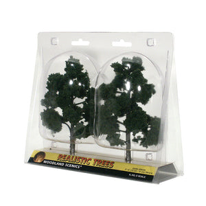 5"-6" Ready Made Dark Green (2/Pk) - Bachmann -WTR1514