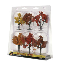 Load image into Gallery viewer, 3&quot;-5&quot; Ready Made Fall Mix (6/Pk) - Bachmann -WTR1541
