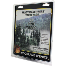 Load image into Gallery viewer, 2Ã‚Â¼&quot;-4&quot; Ready Made Pine Value Pack (33/Pk) - Bachmann -WTR1580
