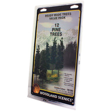 Load image into Gallery viewer, 6&quot;-8&quot; Ready Made Pine Value Pack (12/Pk) - Bachmann -WTR1582
