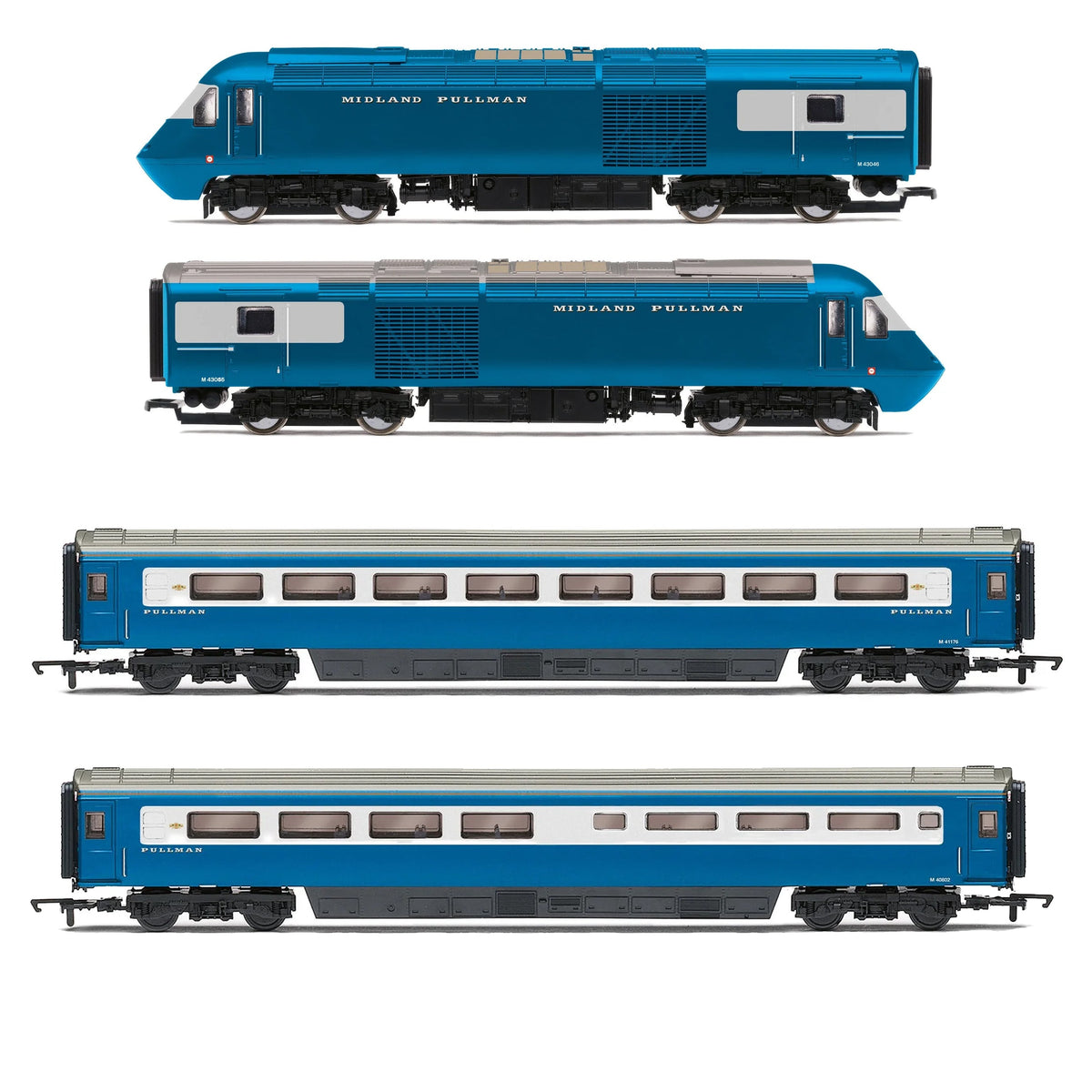 Hornby r30077 Midland Pullman, Class 43 HST, M43046 & M43055, Train ...