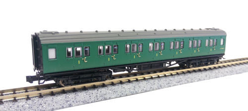 Maunsell BR 1st Class Coach SR Green 7208