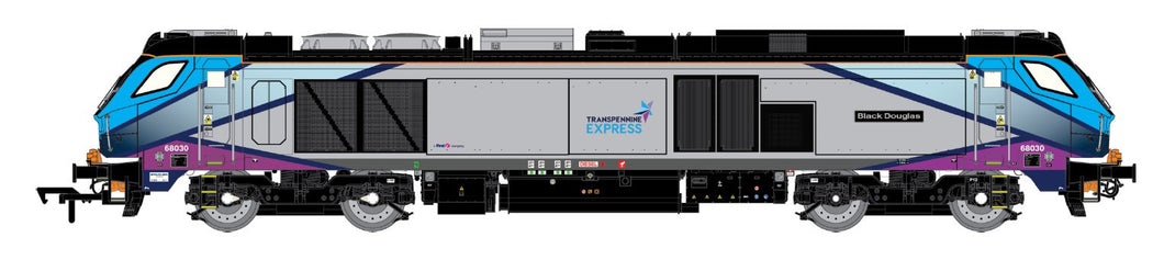 *Class 68 030 Black Douglas Transpennine Exprss(DCC-Fitted)