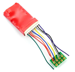 Ruby Series 6fn Pro DCC Decoder 8 Pin - Gaugemaster DCC - C94