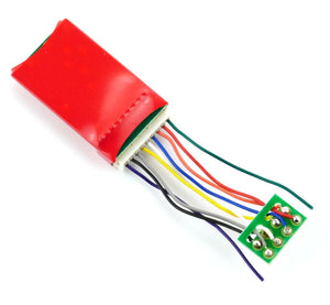 Ruby Series 6fn Pro DCC Decoder 8 Pin - Gaugemaster DCC - C94