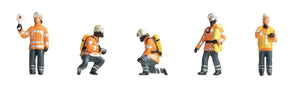 *Fire Fighters (5) Figure Set