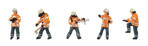 *Fire Fighters (5) Figure Set