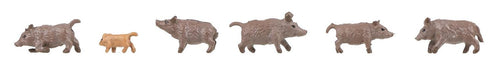 *Wild Boars (6) Figure Set