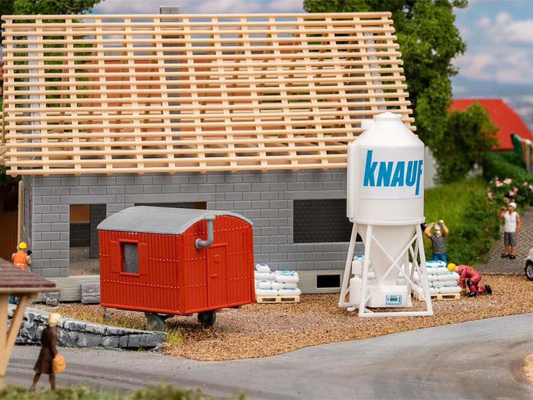 *Knauf Plaster Silo with Construction Trailer Kit IV