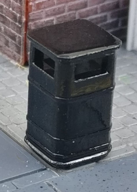 Litter Bins 3pcs (Pre-Built)