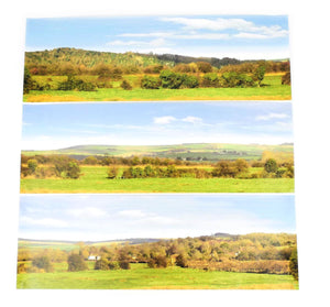 Valley Small Photo Backscene (1372x152mm) - Gaugemaster Scenics - 751