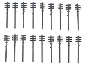 Telegraph Poles (18) Kit