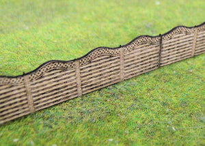 Wooden Fencing with Lattice Top 51mm