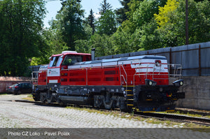 Mercitalia Shunting & Terminal, Effishunter 1000 red/grey livery with white stripes, DCC Sound Rivarossi HR2897S