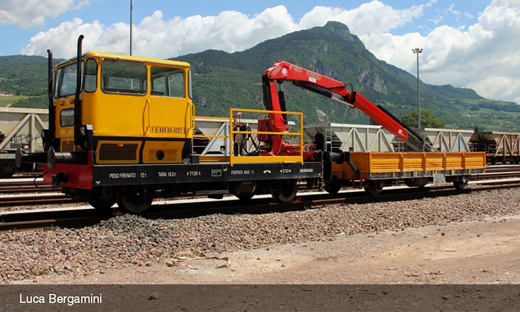 FS, maintenance tractor KLV 53 yellow RFI livery, ep. V-VI Rivarossi HR2909