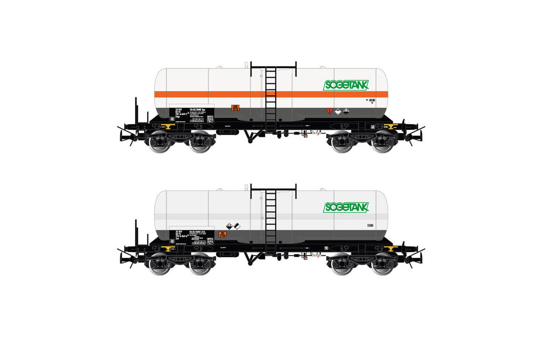 PRE ORDER - FS GRP Zag 4 Axle Tank Wagon Set (2) V