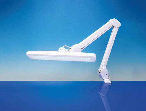 Compact LED Task Lamp with Dimmer