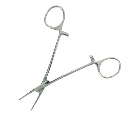 Locking Forceps 130mm Straight/Smooth Jaw