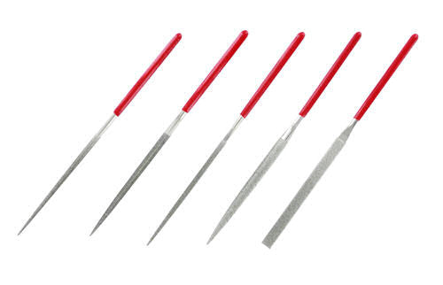 Set of 5 Diamond Needle Files