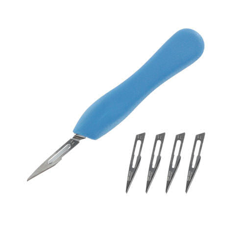 Plastic Scalpel Handle with No.11 Blades