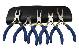 Mini Plier Set (5) in Zip-up Case