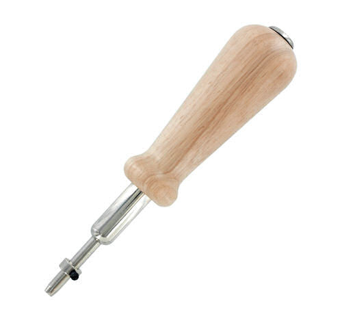 Pin Pusher (Wood Handle) with Depth Stop