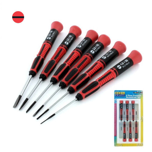 Slotted Blade Screwdriver Set (6)