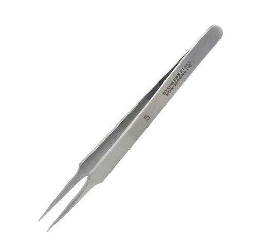 No.5 Stainless Steel Tweezers