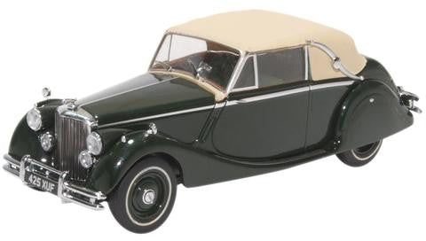 Jaguar MkV DHC Closed British Racing Green   43JAG5002   1:43 Scale