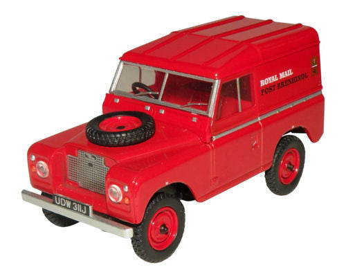 Land Rover Series IIa SWB Hard Top Royal Mail (Recovery)   43LR2AS001   1:43 Scale