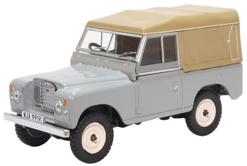 Land Rover Series III SWB Canvas Mid Grey   43LR3S003   1:43 Scale