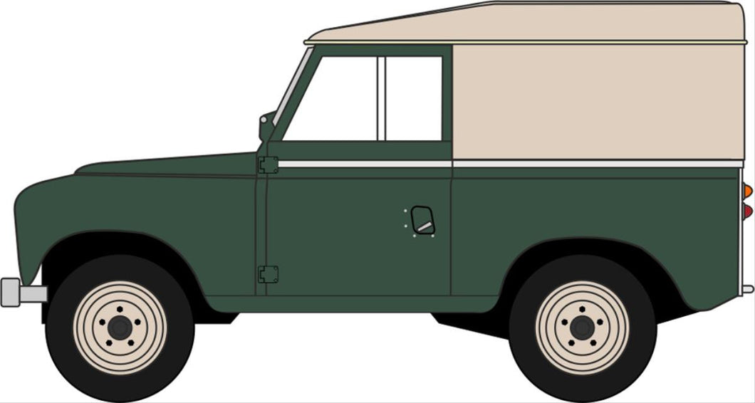 Land Rover Series III SWB Hard Top Bronze Green   43LR3S005   1:43 Scale