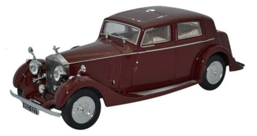 Rolls Royce 25/30 Thrupp & Maberley Burgundy   43R25001   1:43 Scale