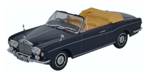 Rolls Royce Corniche Convertible Indigo Blue   43RRC001   1:43 Scale