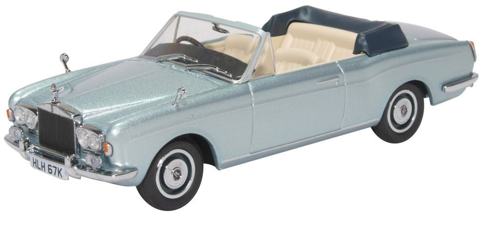 Rolls Royce Corniche Convertible MPW Open Georgian Silver   43RRC003   1:43 Scale