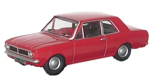 Ford Cortina MkII Red   76COR2003   1:76 Scale,OO Gauge