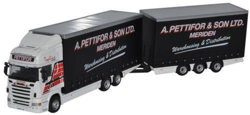 Scania Topline R440 Drawbar A. Pettifor & Son Ltd   76DBU002   1:76 Scale,OO Gauge