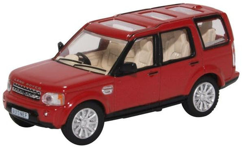 Land Rover Discovery 4 Firenze Red   76DIS005   1:76 Scale,OO Gauge