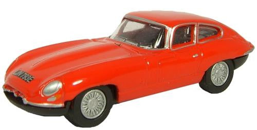 Jaguar E-Type Coupe Carmen Red   76ETYP002   1:76 Scale,OO Gauge