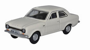 Ford Escort Mk 1 Ermine White   76FE003   1:76 Scale,OO Gauge