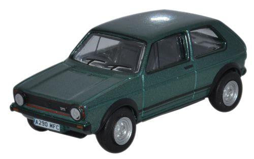 Volkswagen Golf GTI Lhansa Green Metallic   76GF005   1:76 Scale,OO Gauge