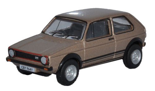 Volkswagen Golf GTI Diamond Copper Brown Metallic   76GF006   1:76 Scale,OO Gauge